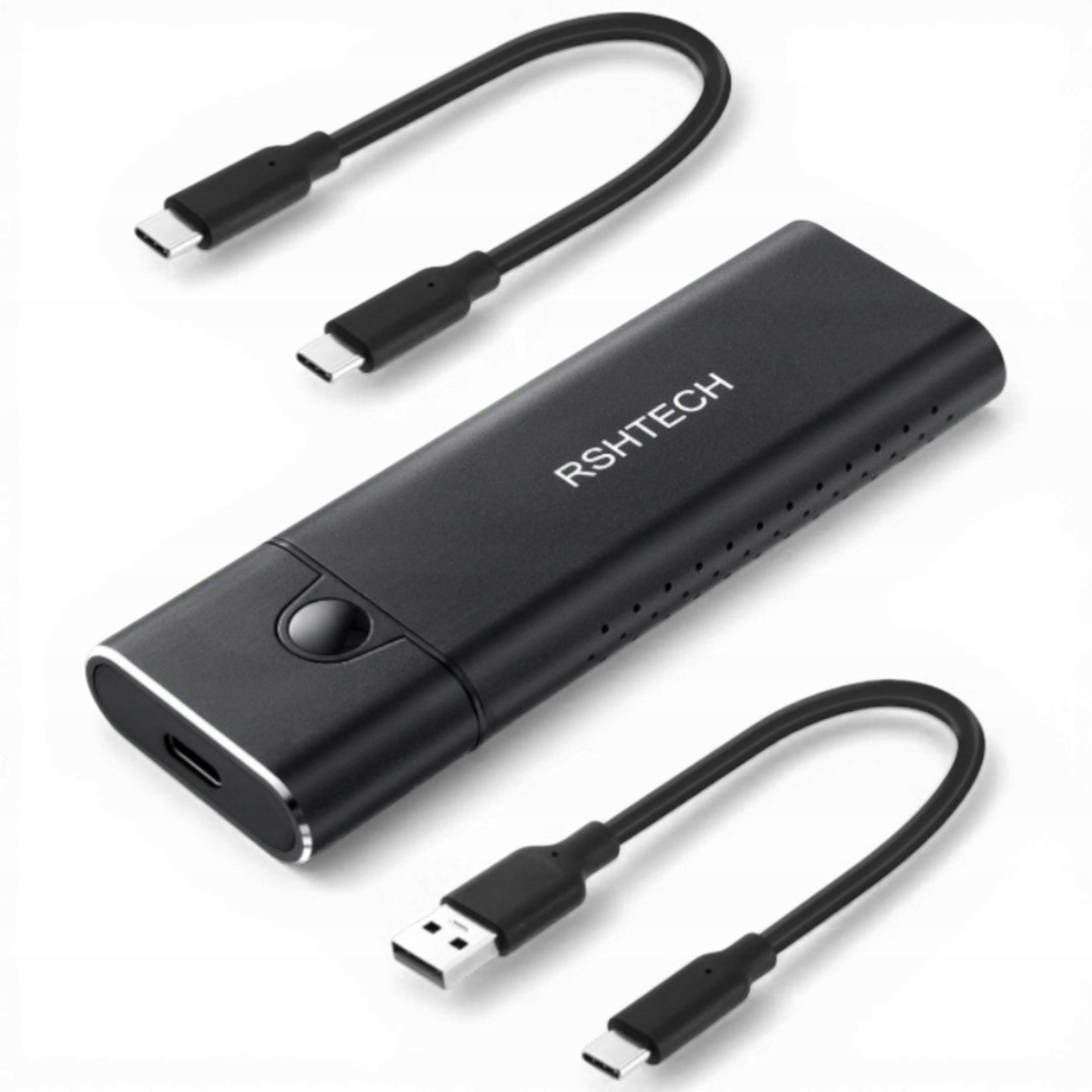 Kryt disku M.2 NVMe Hliníkový přenosný Ssd adaptér, beznástrojový