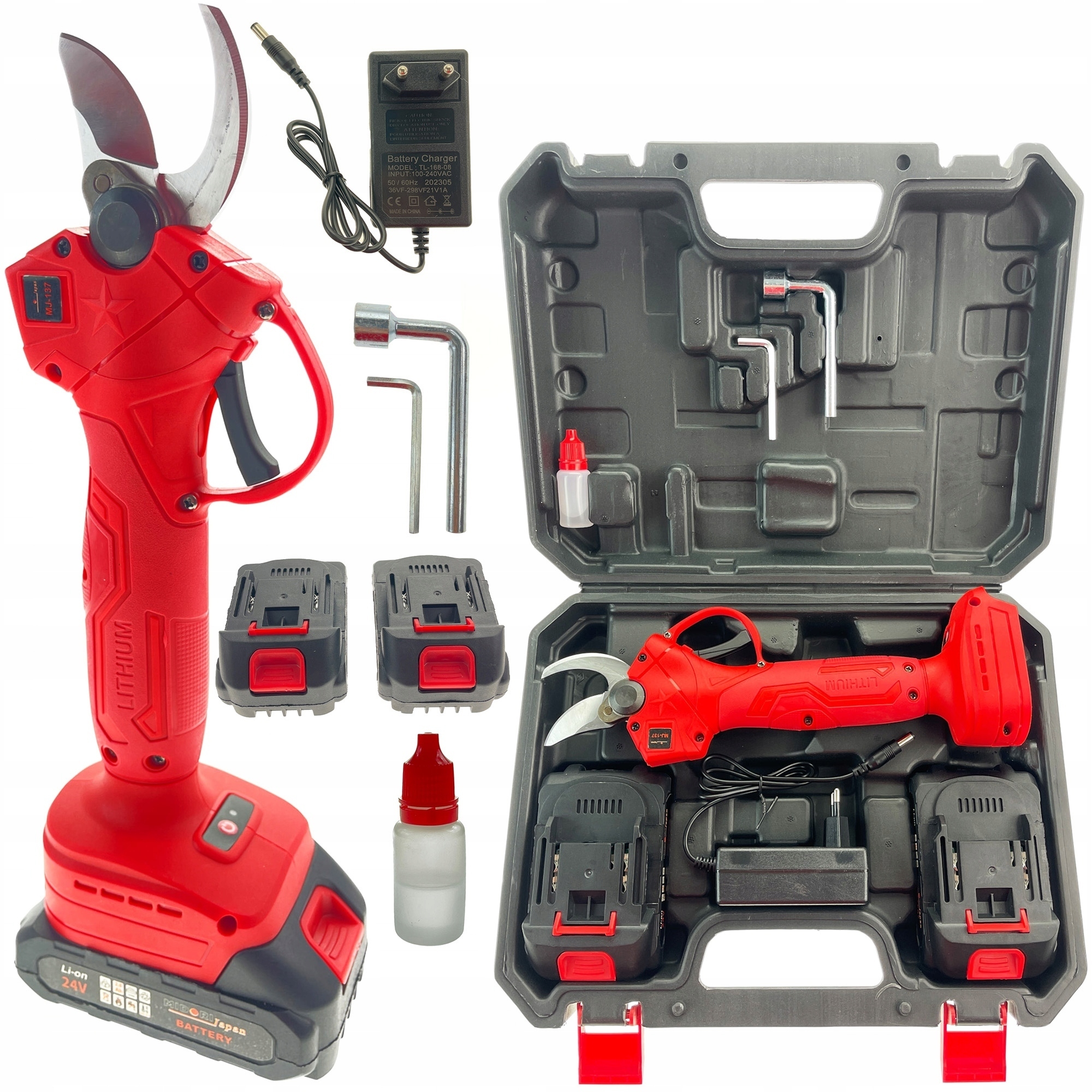 Sekator akumulatorowy Midori Japan 24V MJ-137