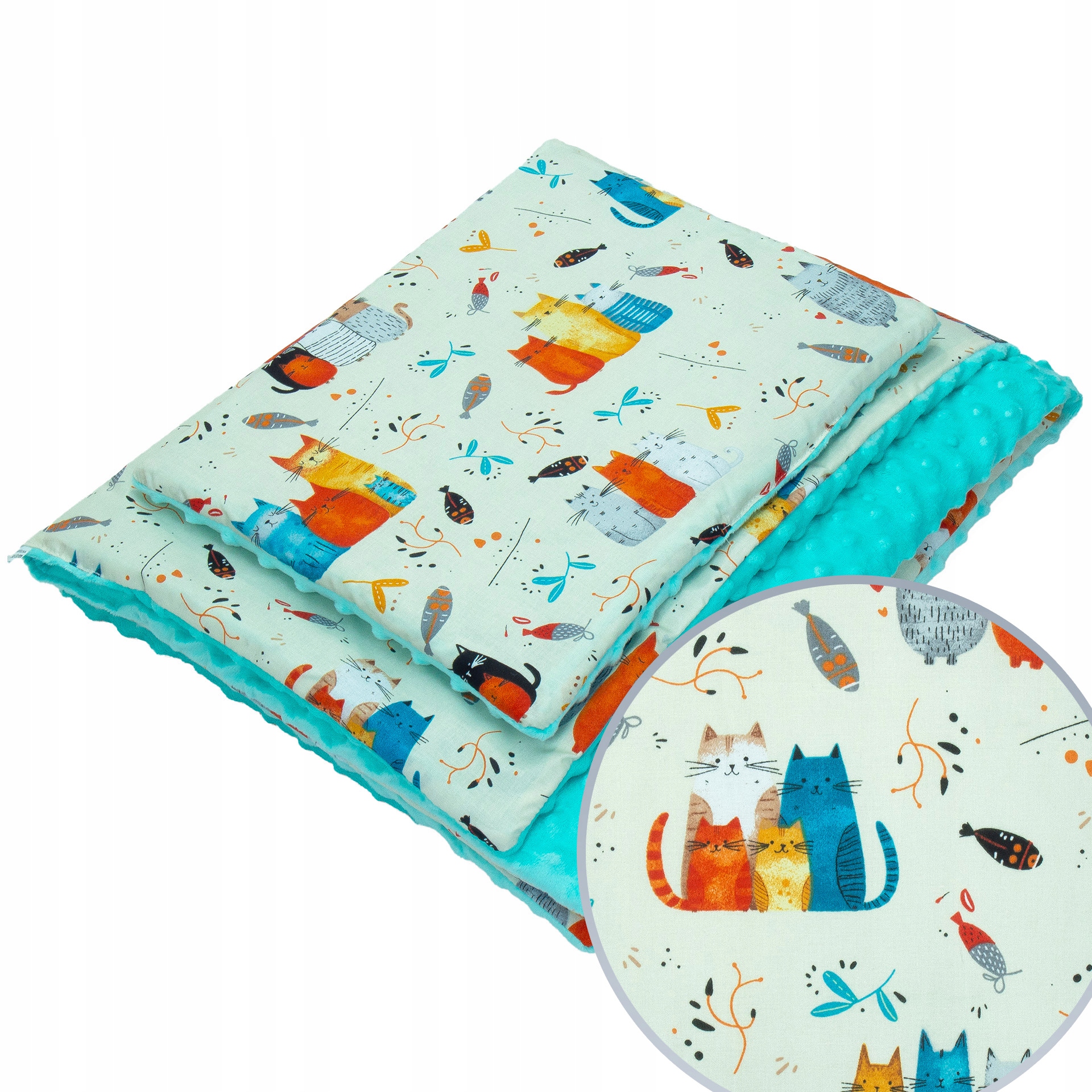 Kocyk Przedszkolaka Do Przedszkola Minky 100x135 Poduszka Kerstin