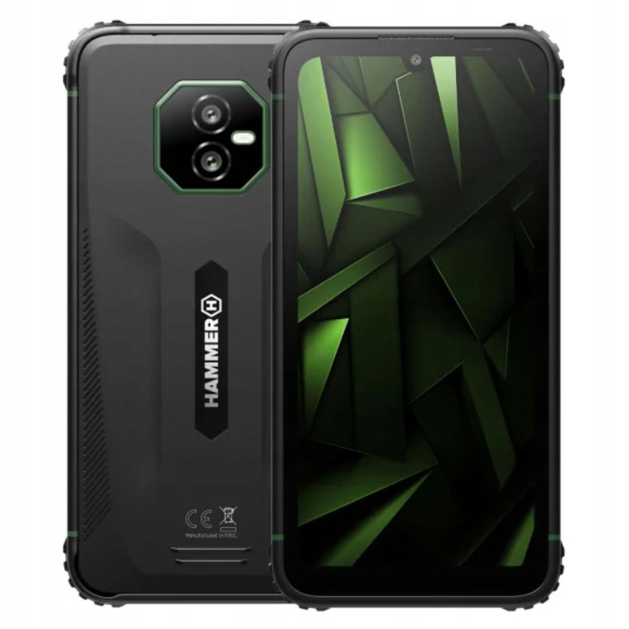 Smartfon Hammer Ranger 6/128GB 6” Aparat 50 Mpx Usb-c 5000mAh Czarny