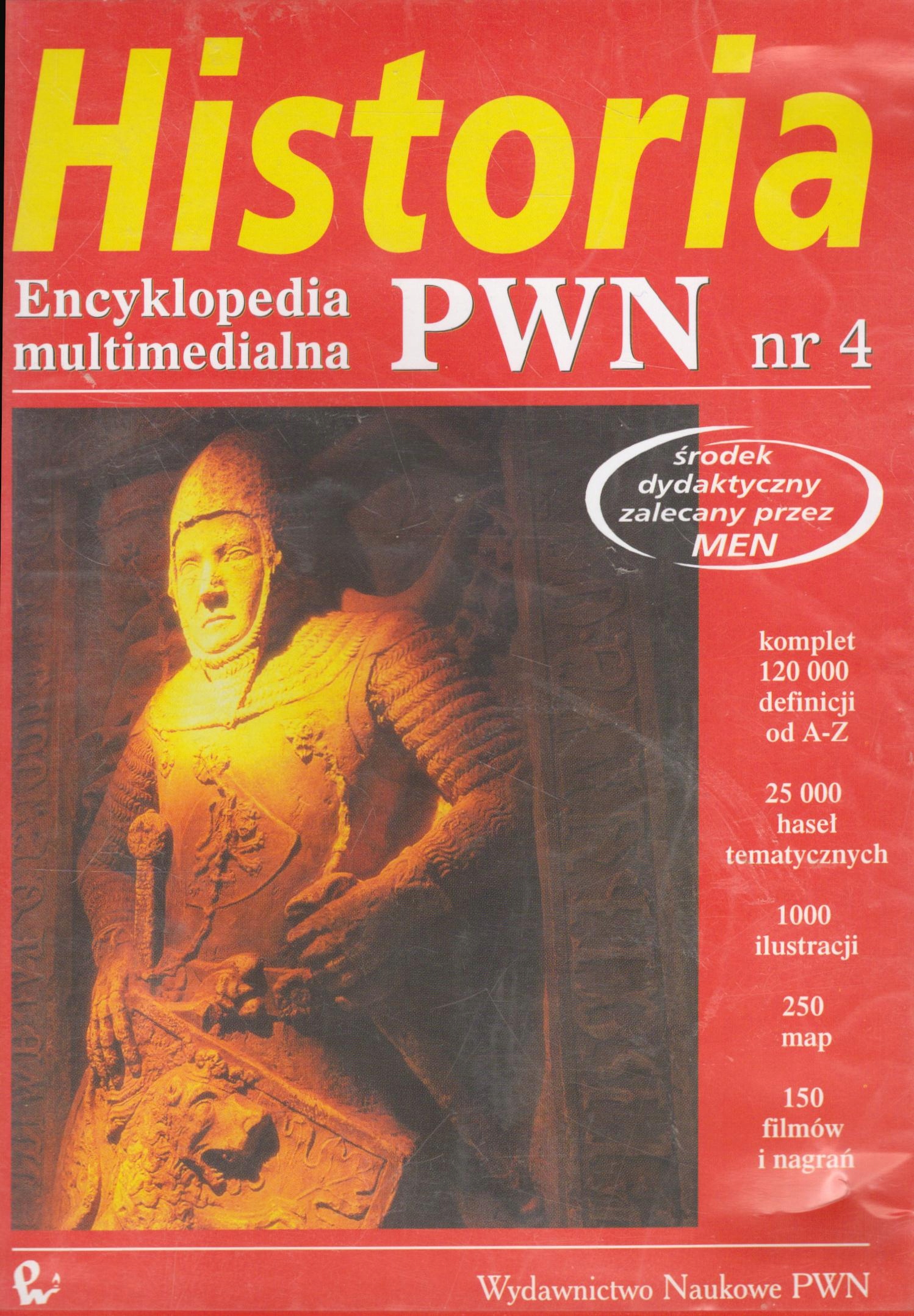 HISTORIA - ENCYKLOPEDIA MULTIMEDIALNA PWN NR 4 - CD