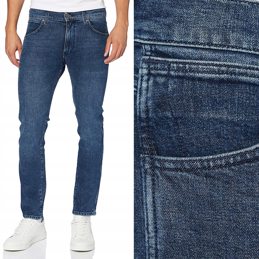 

Wrangler Bryson Nightfall Męskie Rurki W34 L32