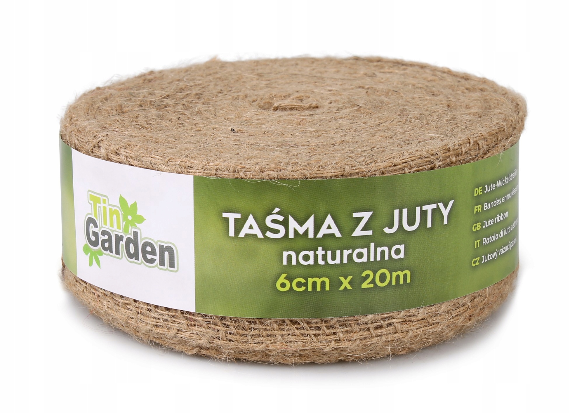 

Naturalna Taśma Z Juty 6 cm x 20 m