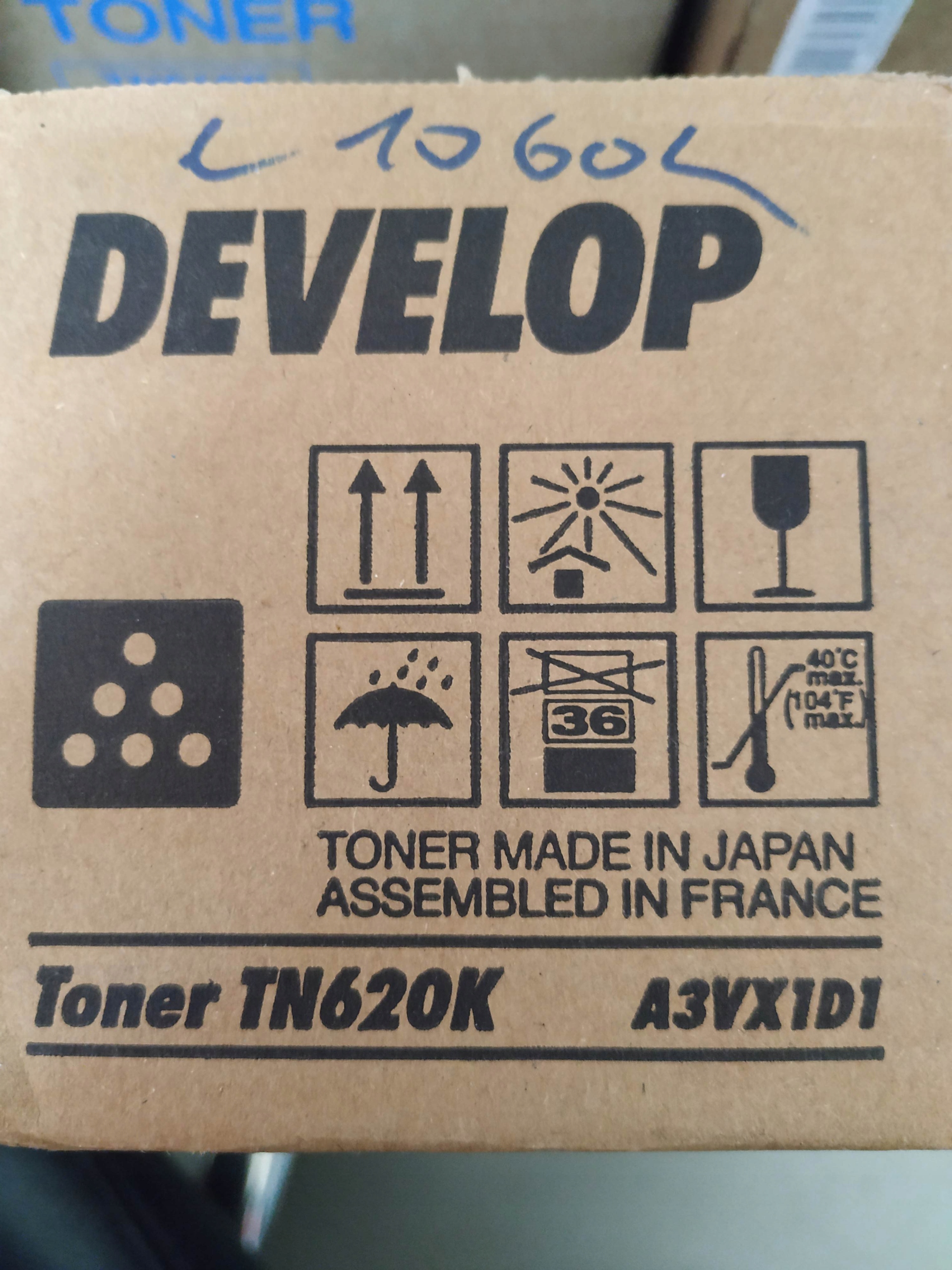 Toner Minolta Develop TN-620K TN620 TN-620K Konica C2060L Pevná Príležitosť