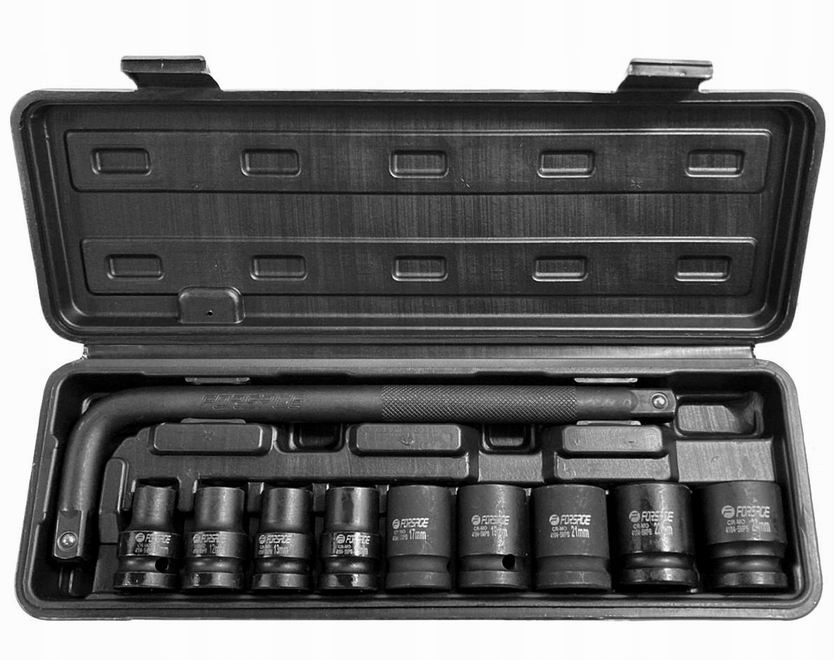 

Nasadki Udarowe 1/2 10-24MM 6KĄT +pokrętło L Cr-mo