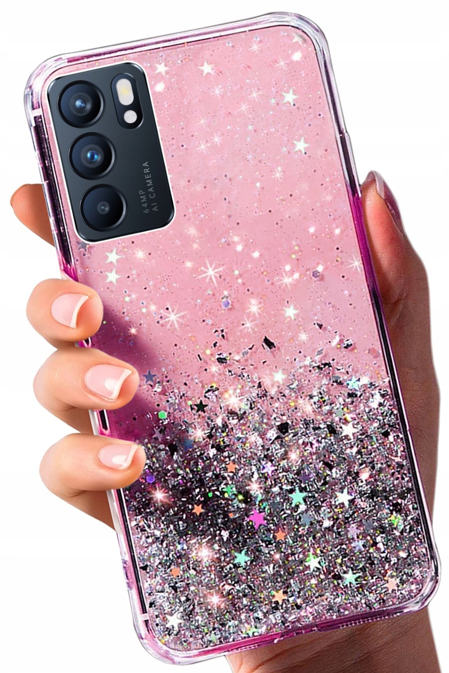 

Etui Glitter Brokat Case Do Oppo Reno 6 5G