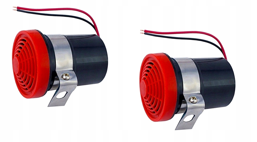 SYGNAŁ COFANIA WSTECZNEGO BUZER BEEP 12-24V 2SZT R5E35