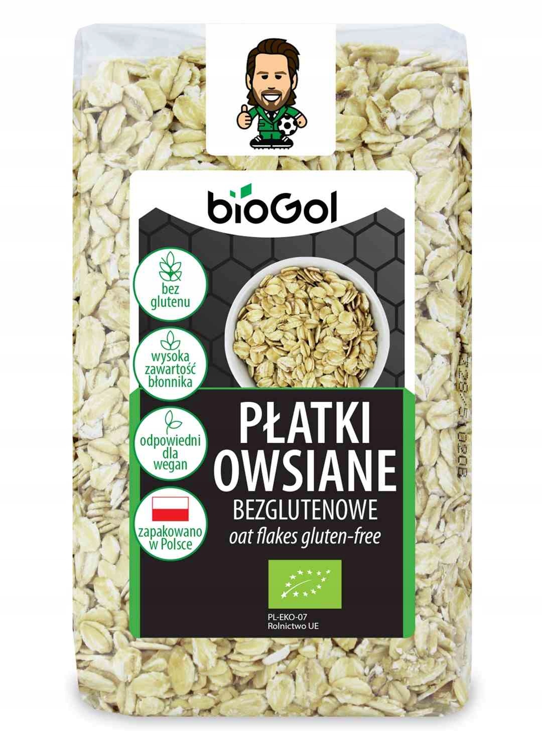 Biogol Ovesné vločky bezlepkové Bio 300 g