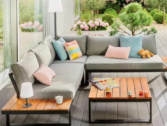 Legar kompozytowy 240x5x3 cm grafitowy DLH Leroy Długość 2.4 m