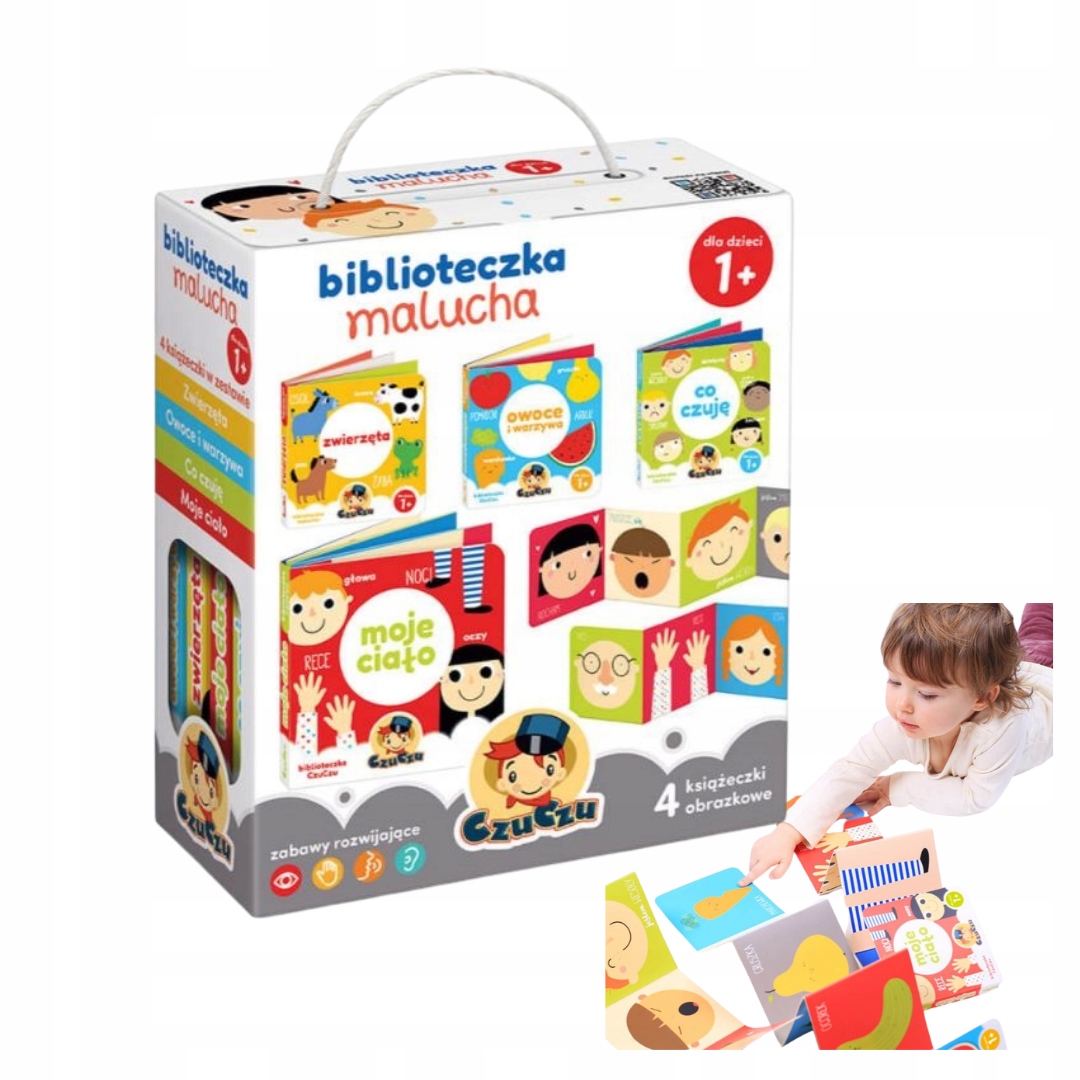 

CzuCzu Biblioteczka Malucha 4 Książeczki 1+
