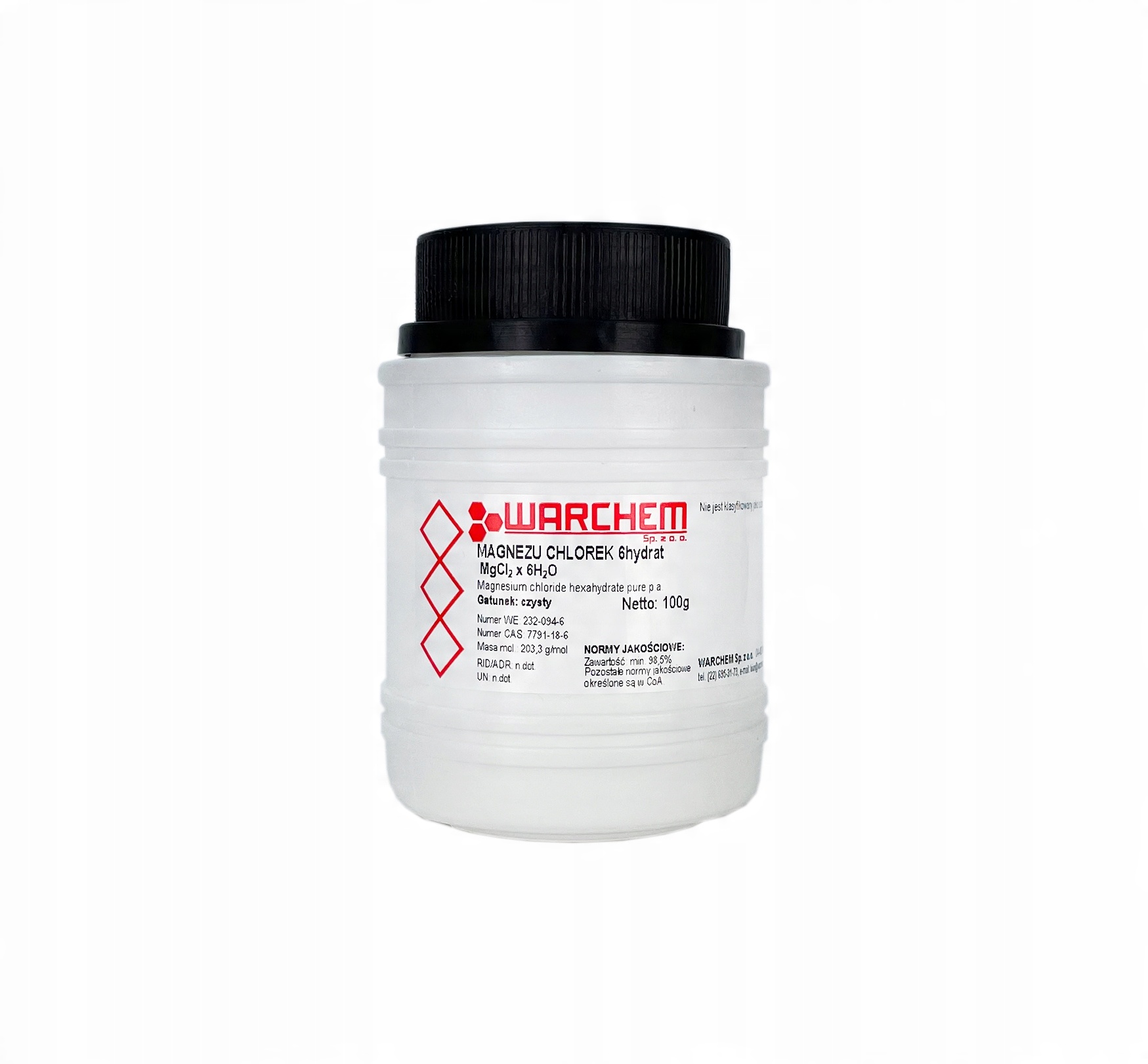 

Chlorek Magnezu 6hydrat Czda 100g