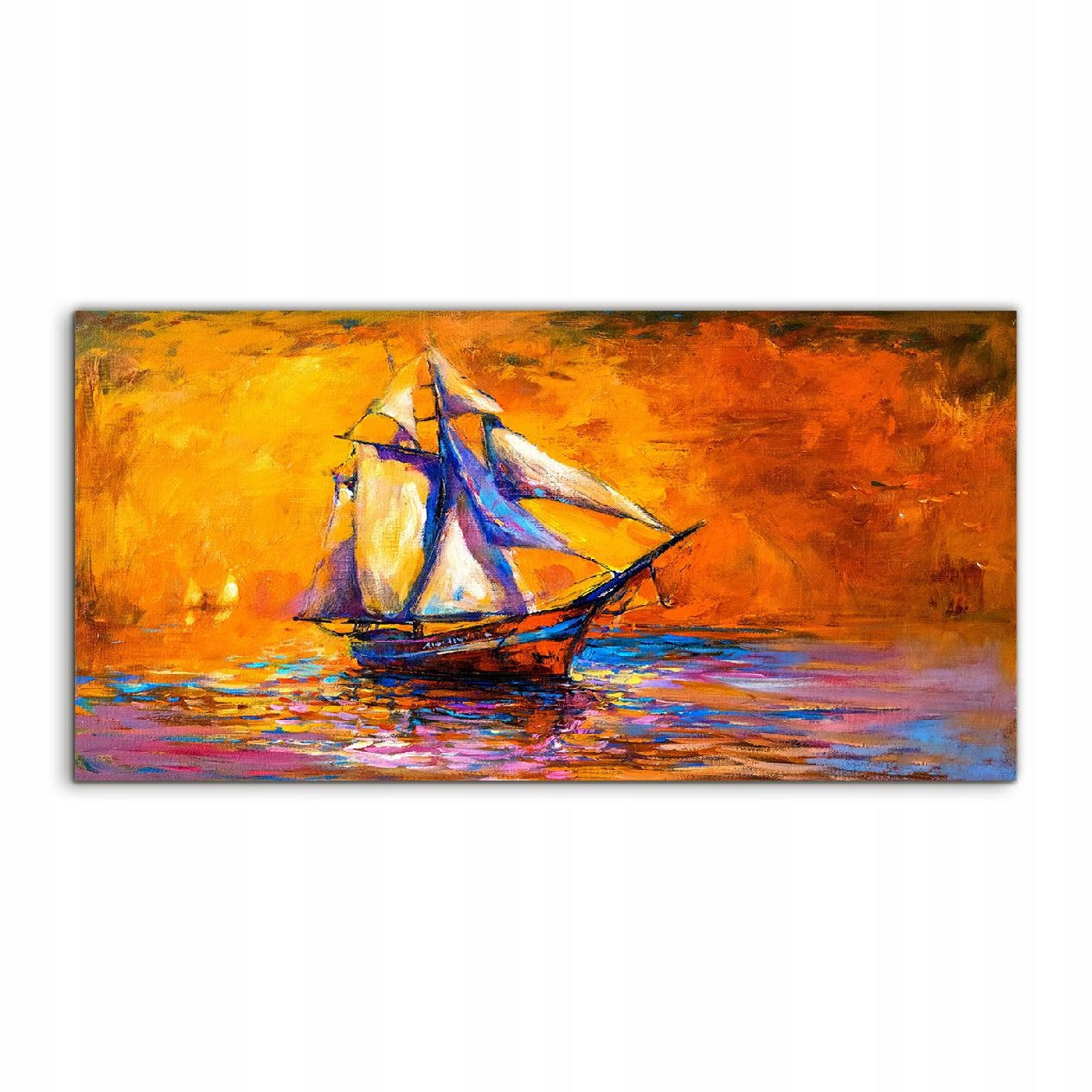 

Fotoobraz akryl 100x50 wiszący Statek Woda Morze