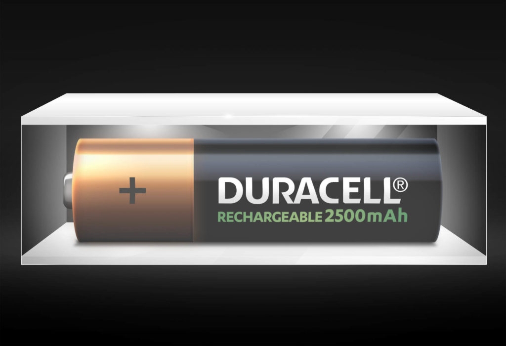 AKUMULATORKI BATERIE DURACELL HR6 AA 2500MAH 4szt Symbol baterii AA (R6)