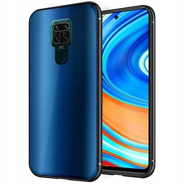 

Etui Do Xiaomi Redmi Note 9 Pokrowiec Glass Aurora