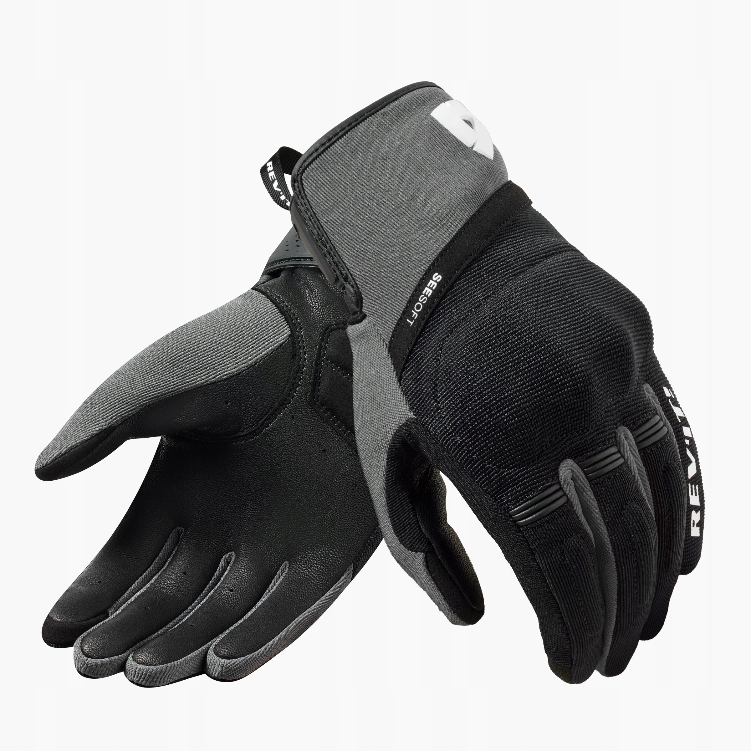 Rukavice Rev'it! Mosca 2 Black-Grey veľ.XL
