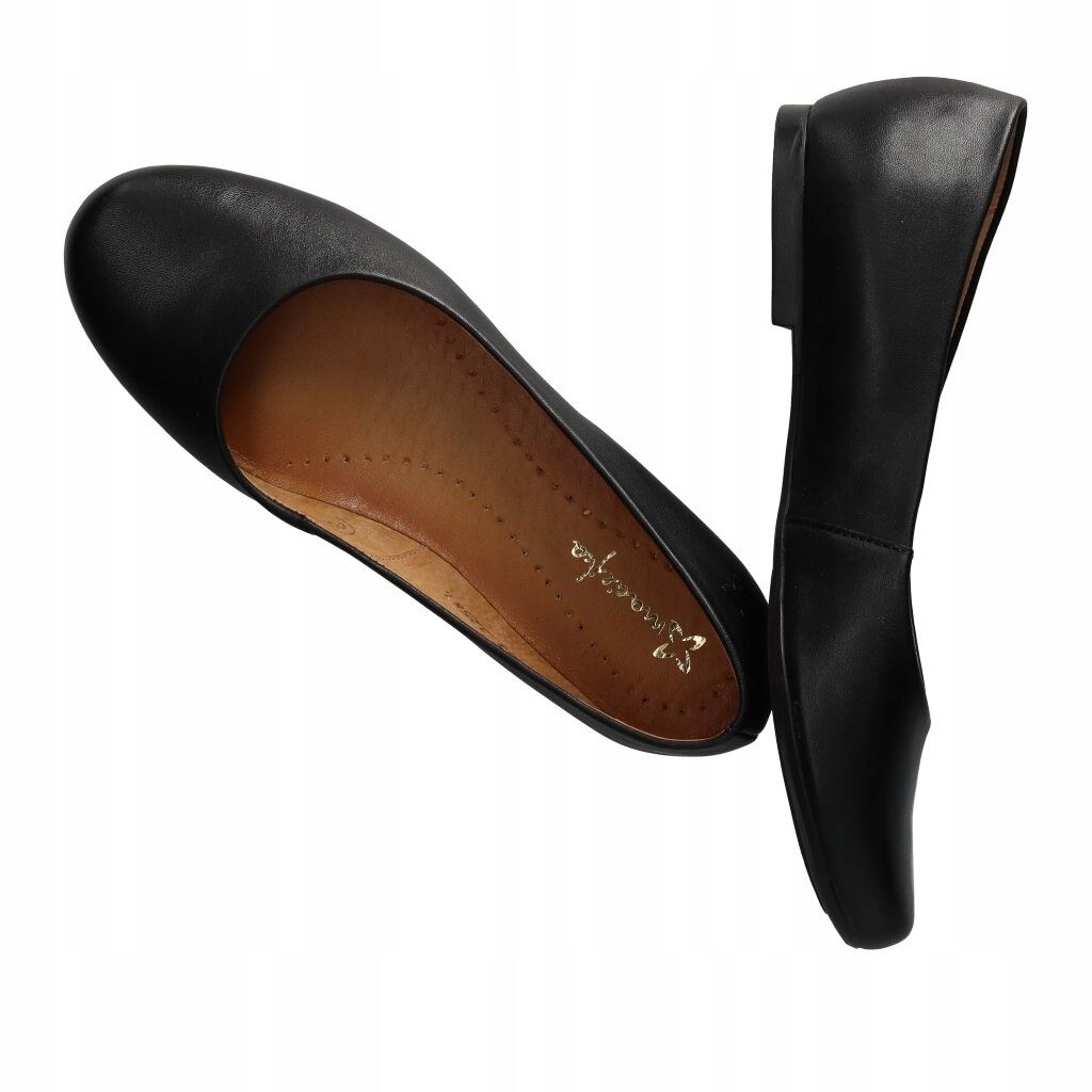 Baleriny Maciejka 00903-01/01-6 Czarne lico 36 Płeć kobieta