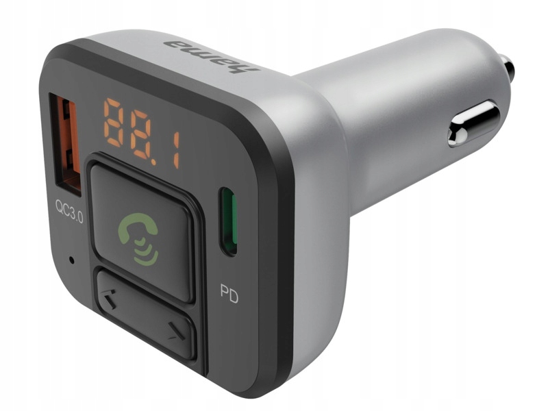 Hama 14169 USB USB-C Srebrno-czarny