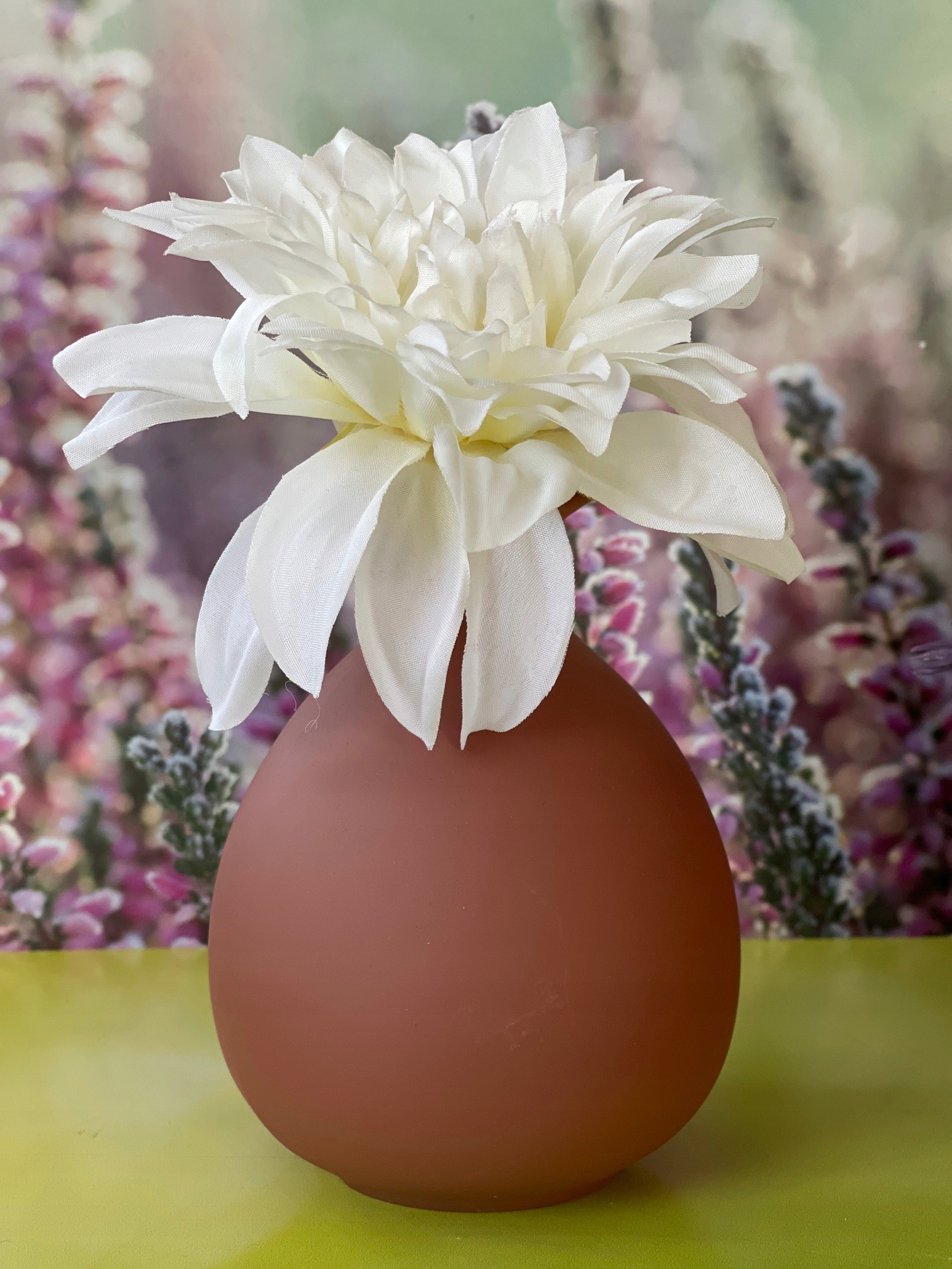 MAŁY WAZONIK SZKLANY WAZON MATOWE SZKŁO do DIY RUD Marka inny