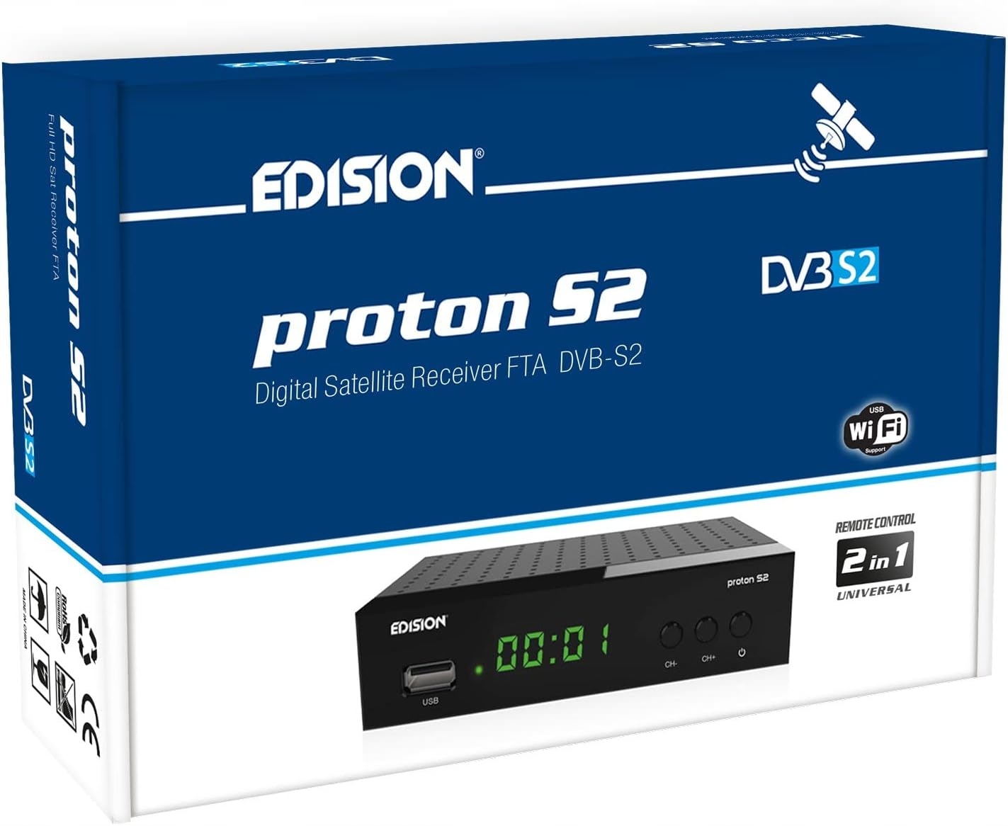 Dekoder DVB-S2 Edision PROTON