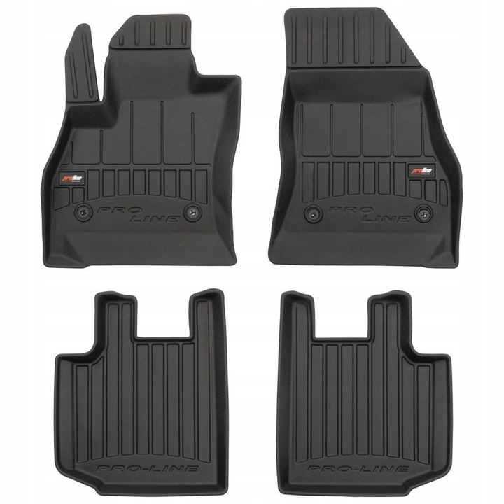 Gumové Koberce Fiat 500L 2012-2020 3D Van