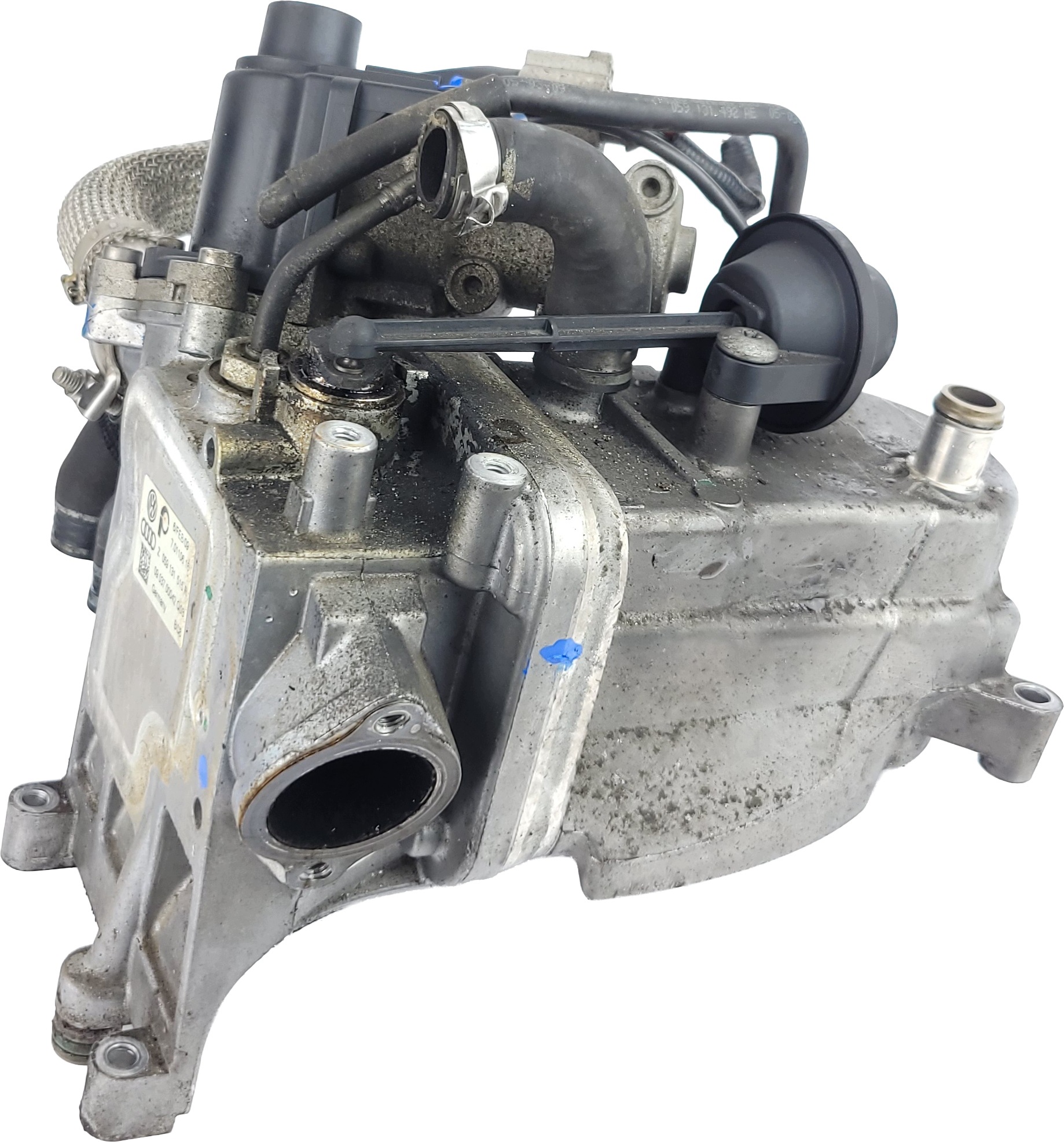 AUDI A6 C6 LIFT 3.0 TDI Abgaskuehler AGR AGR-Ventil 059131515R 702132020