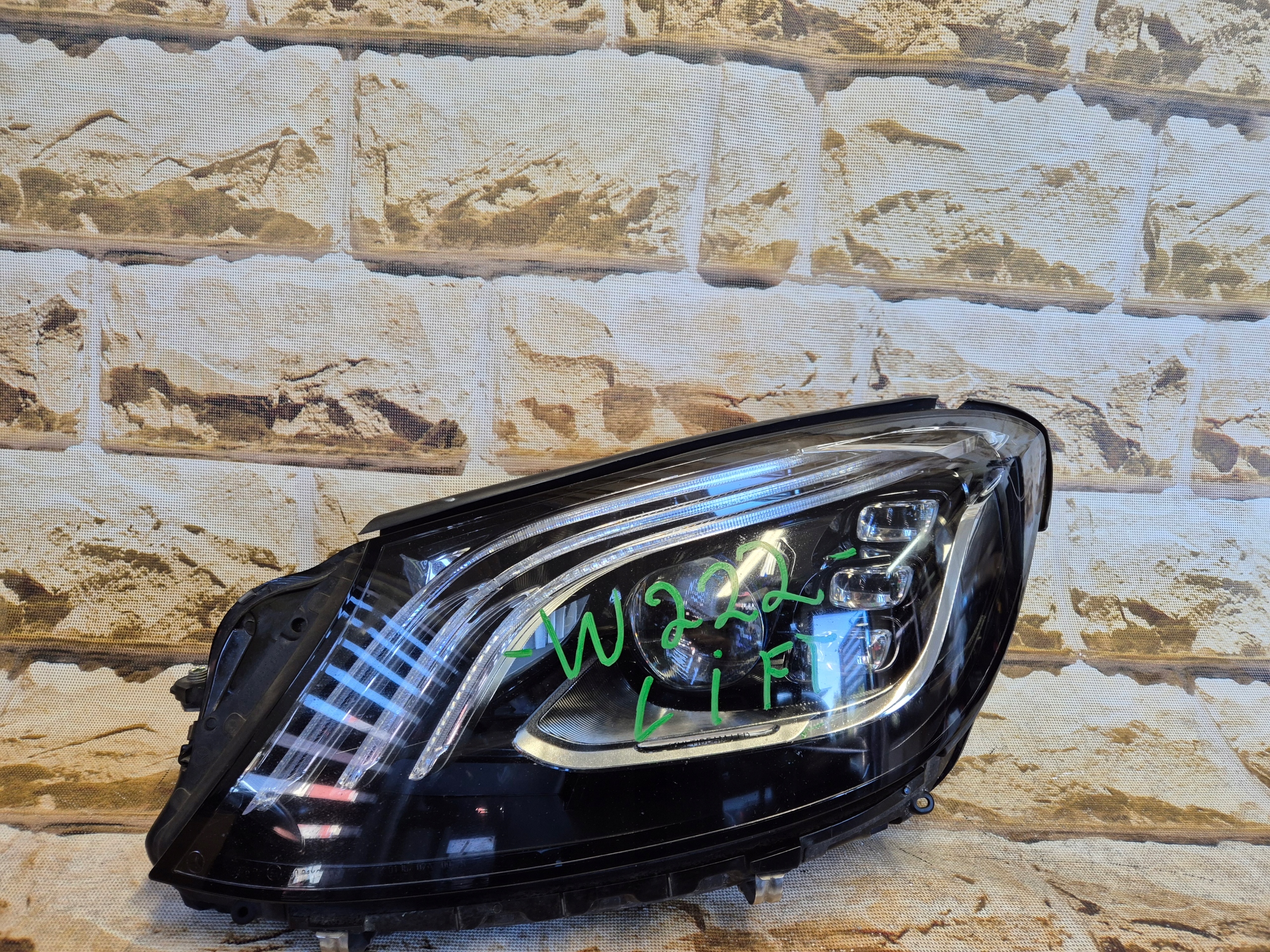 mercedes w222 s klasa lift 17 multibeam led lewa europejska