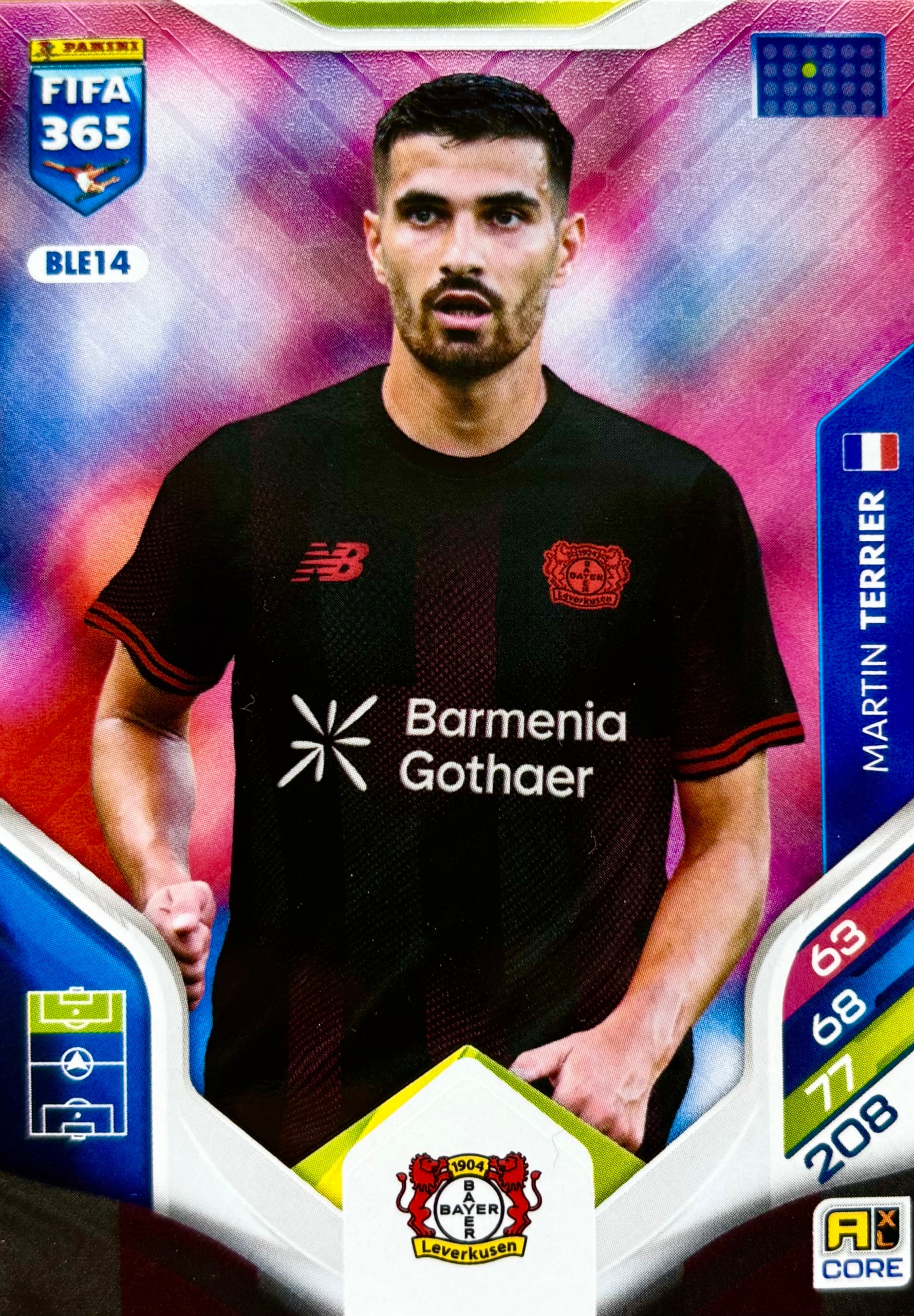 Panini Fifa 365 2026 Kick-off Core Team Mate BLE14 Martin Terrier Bayer