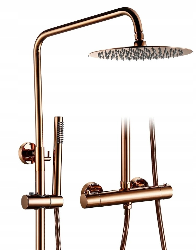 Kúpeľňová batéria Medená sprchová Termostat Premium