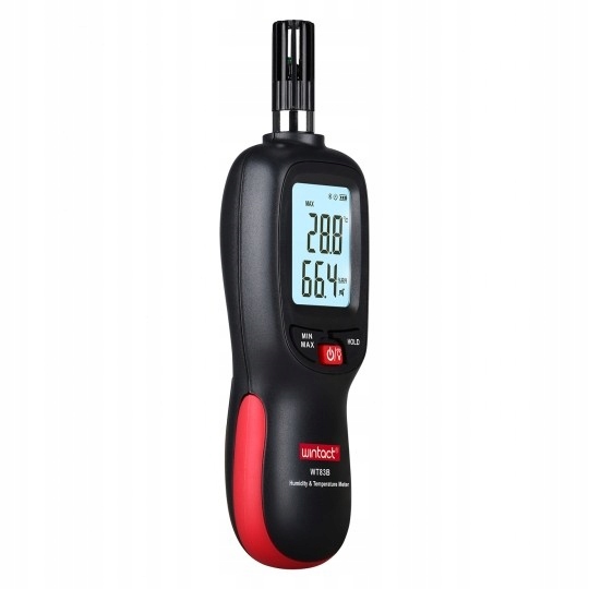 HIGROMETR WILGOTNOŚCIOMIERZ MIERNIK WILGOTNOŚCI I TEMPERATURY POWIETRZA BT Model WT83B