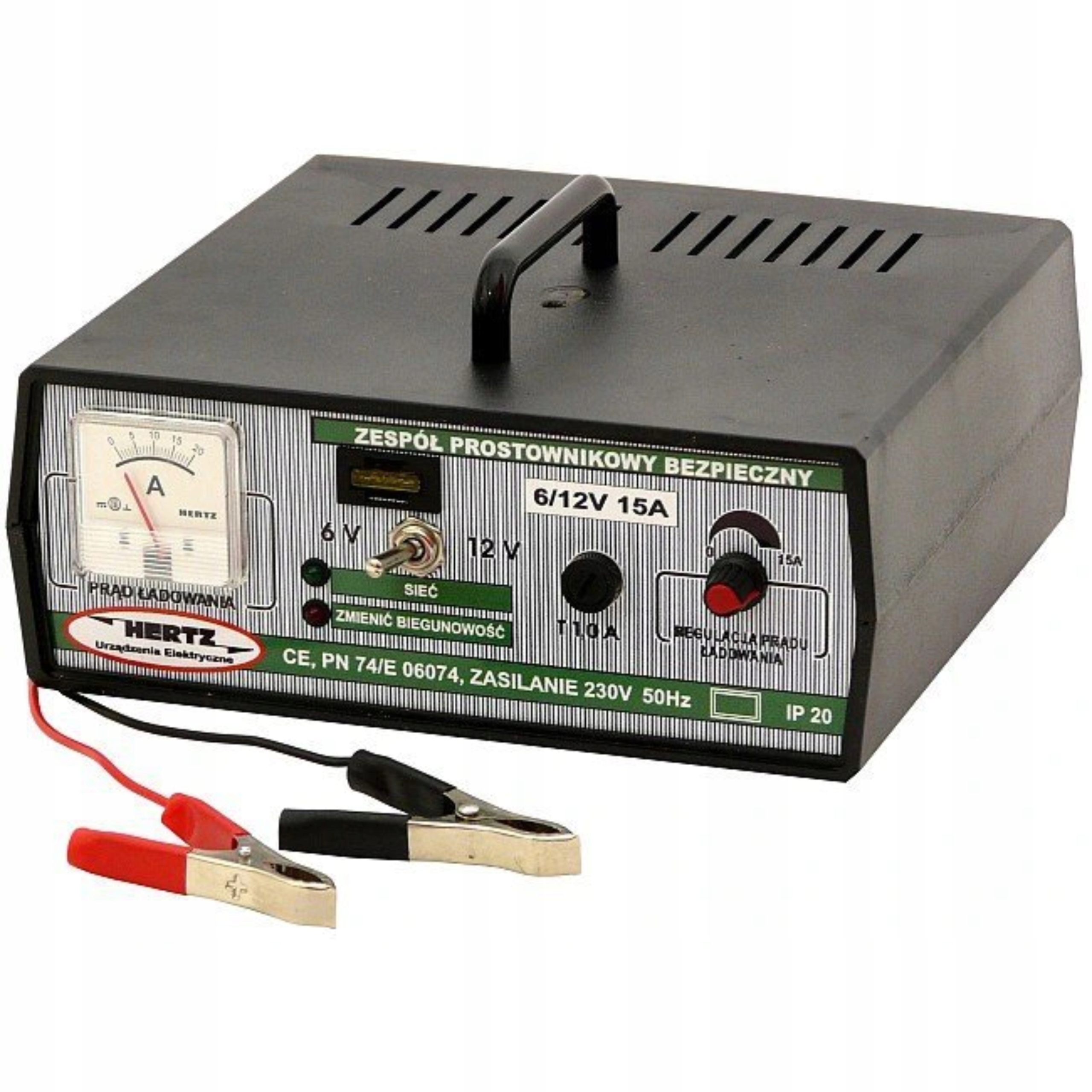 

Prostownik Polski 6/12V 15A Ładowarka Najtaniej