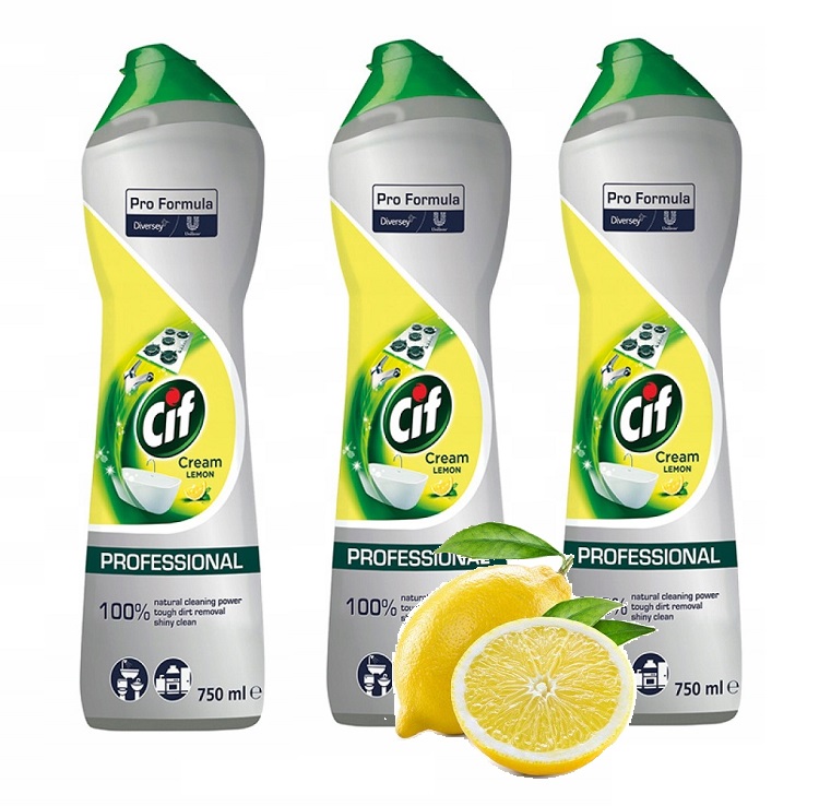 

Mleczko do czyszczenia 750 ml Cif Diversey Cytryna