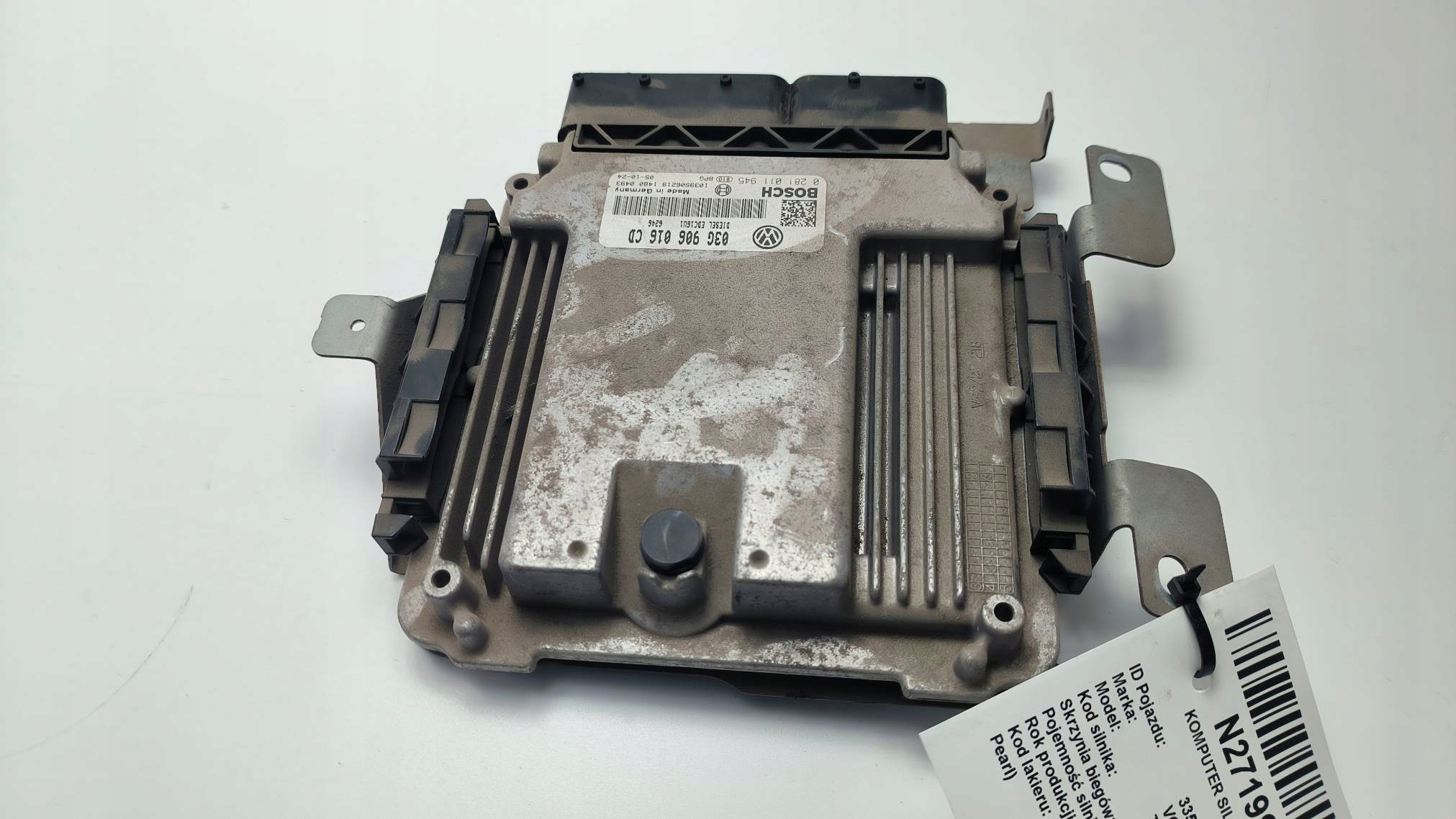 computer motore ECU 03G906016CD 1.9 TDI VOLKSWAGEN TOURAN e