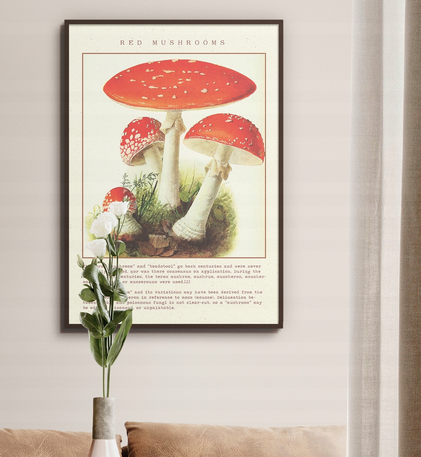 PLAKATY VINTAGE *dużo wzorów* BOTANICZNY PLAKAT PLAKATY NA ŚCIANĘ VINTAGE Liczba sztuk 1