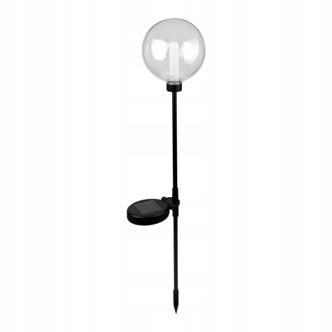 

Lampa solarna efekt płomienia czarny 62 cm