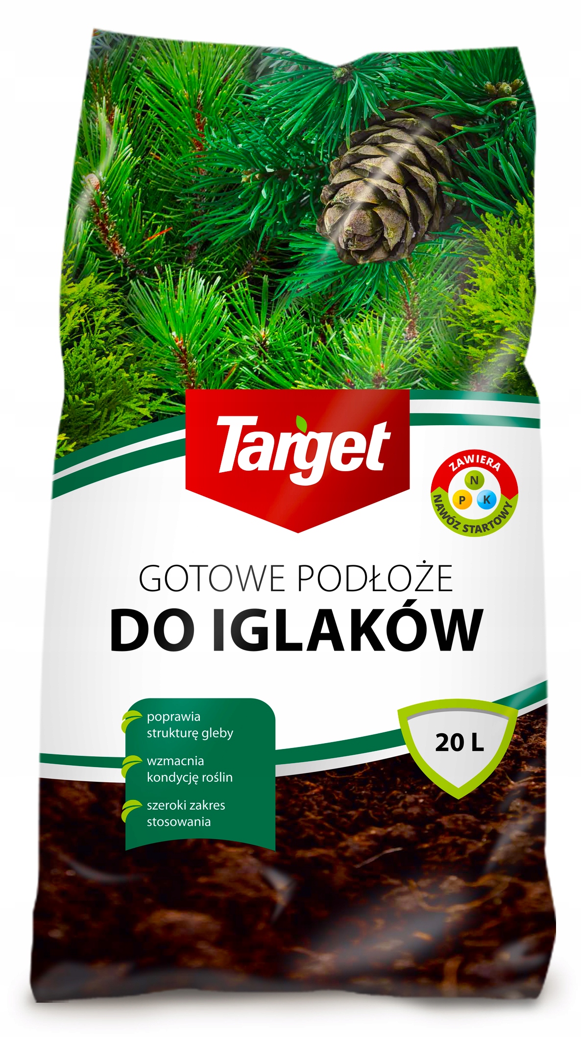 

Target Ziemia Podłoże Do Iglaków Tui Cisów 20L