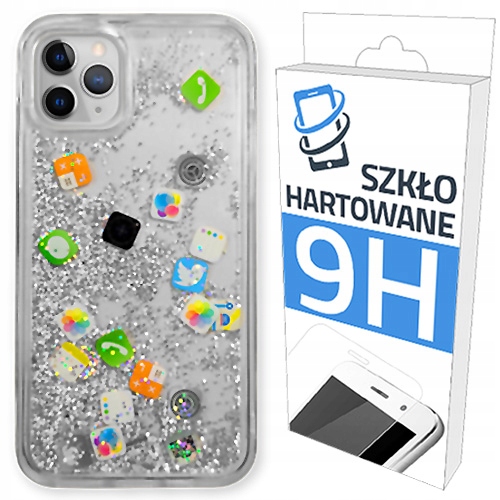 

Etui Brokat Icon+szkło Do Apple Iphone 11 Pro