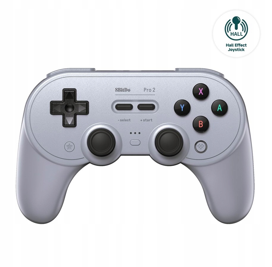 Herní ovladač 8BitDo Pro 2 Gamepad Hall Ed/Gray