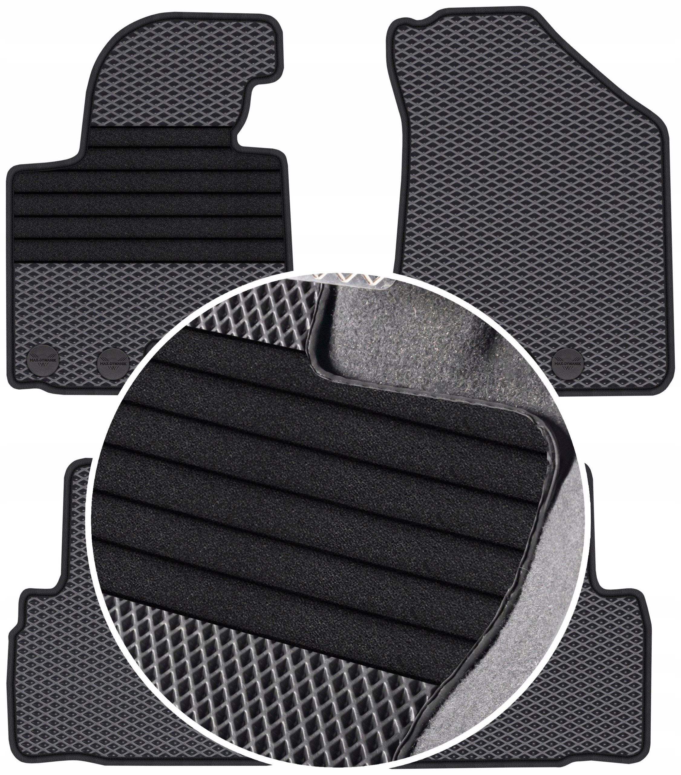Hyundai ix35 2010-2015 Gumové rohože Eva Eternity Posilnenie XXL