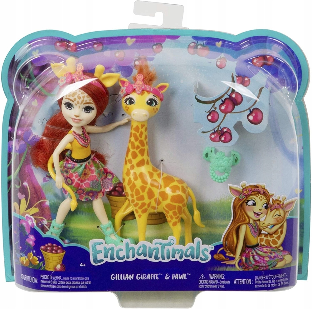 Enchantimals lalka Pawl i żyrafa FKY74
