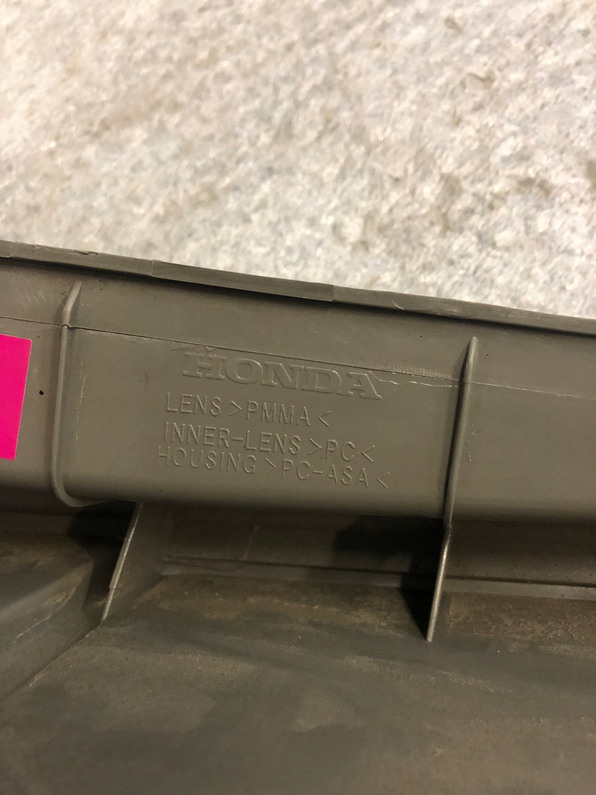 light right right rear part HONDA FR-V nr.0