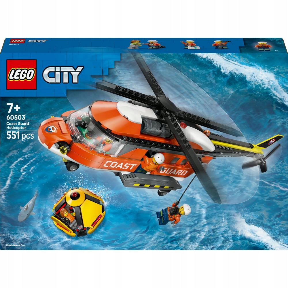 Lego City Helikoptéra pobřežní stráže 60503
