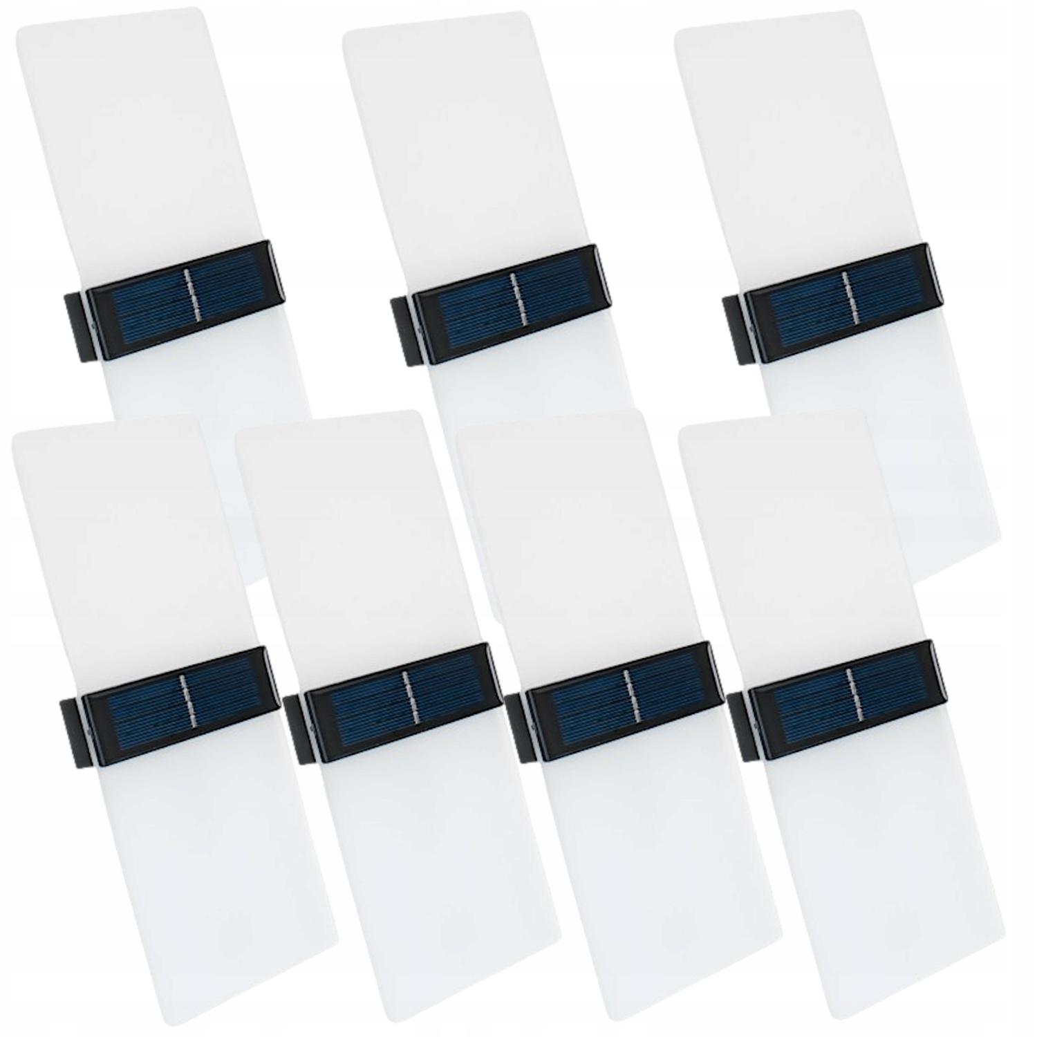 7 x Nástěnná lampa Solární dekorativní Led osvětlení domečku Altánky Terasa