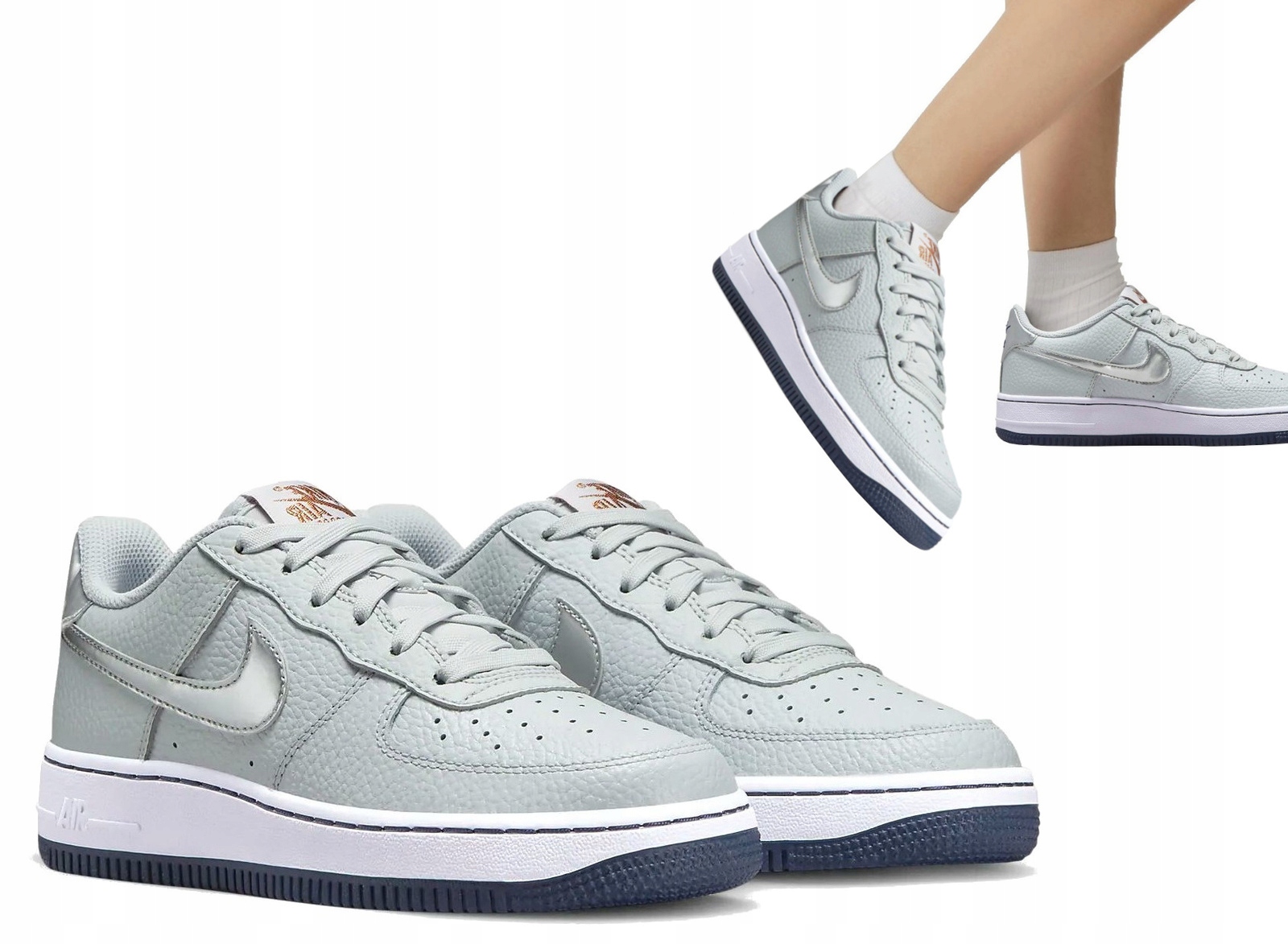 Buty Młodzieżowe Sportowe Nike Air Force 1 (gs)