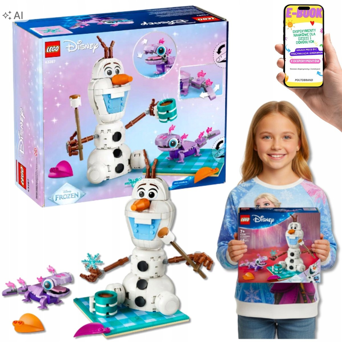 Lego Klocki Disney Princess Piknik Olafa Bruniego Dla Niej Ebook