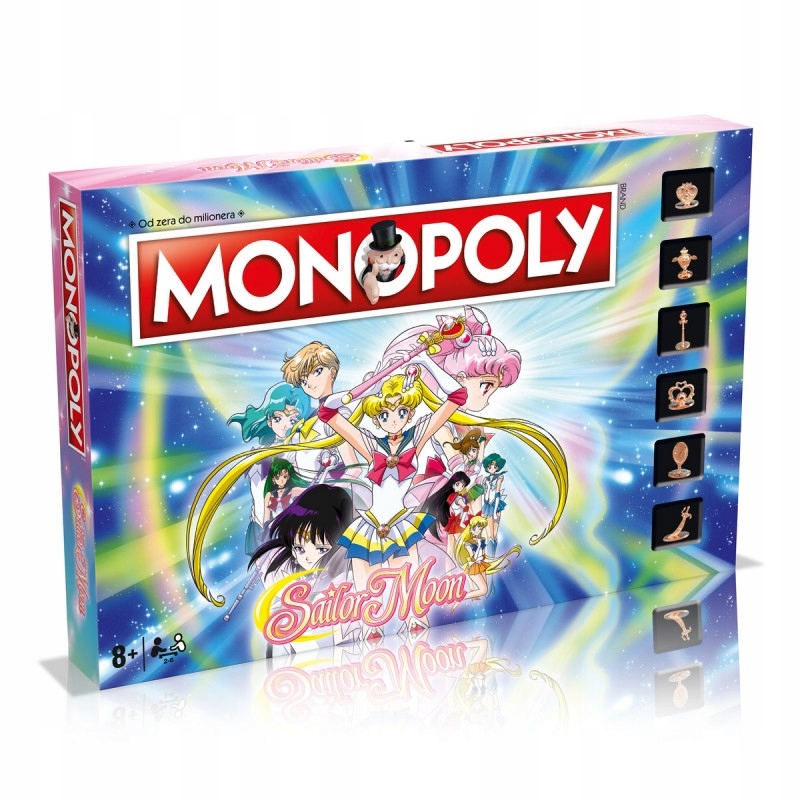 

Oryginalna Gra Monopoly Sailor Moon Winning Moves