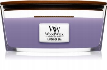 WoodWick Sójová Vonná Svíčka Elipsa Lodička Lavender Spa 453,6 g