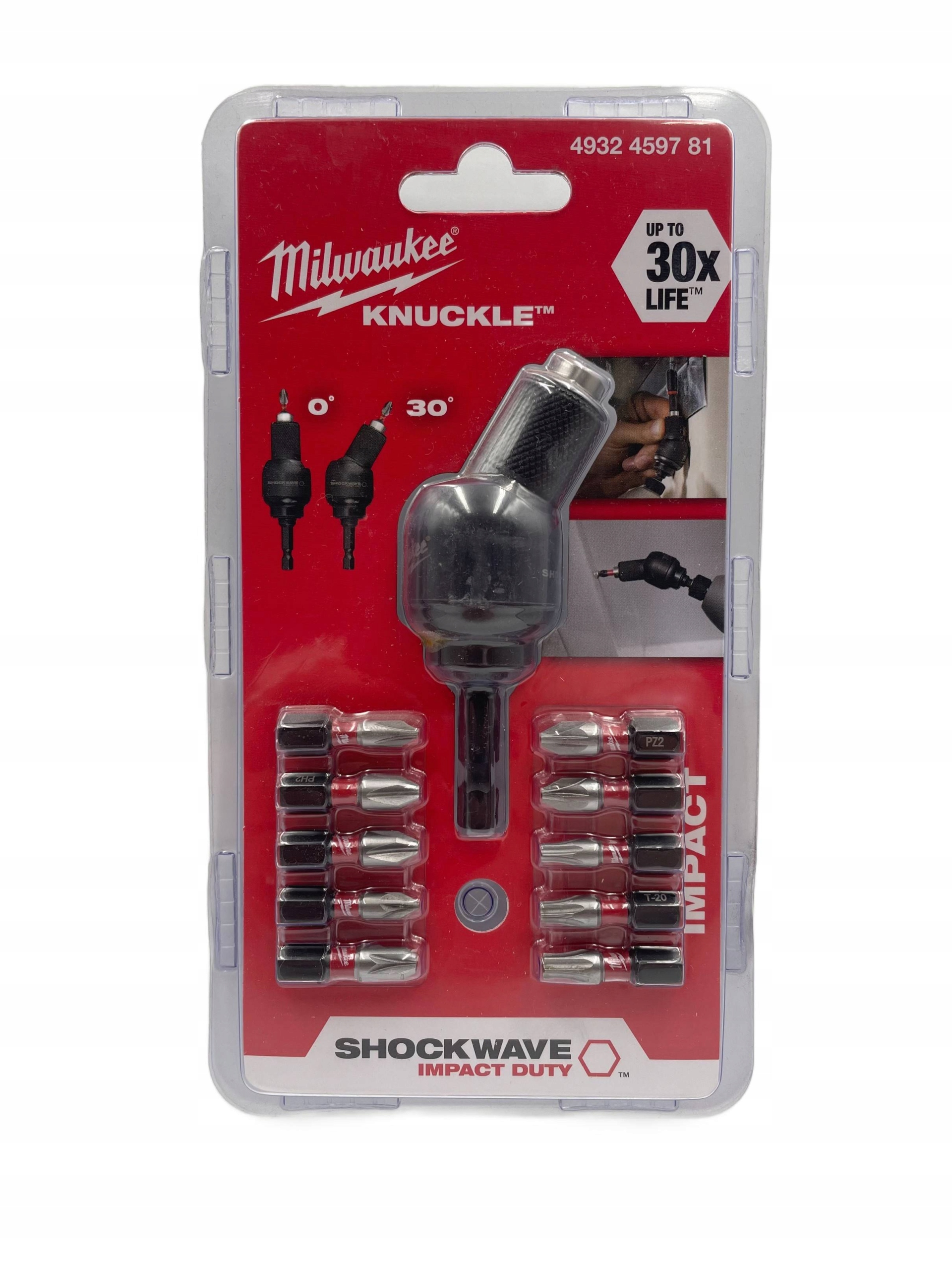 Úhlový nástavec Milwaukee Shockwave adaptér 1/4 4932459781