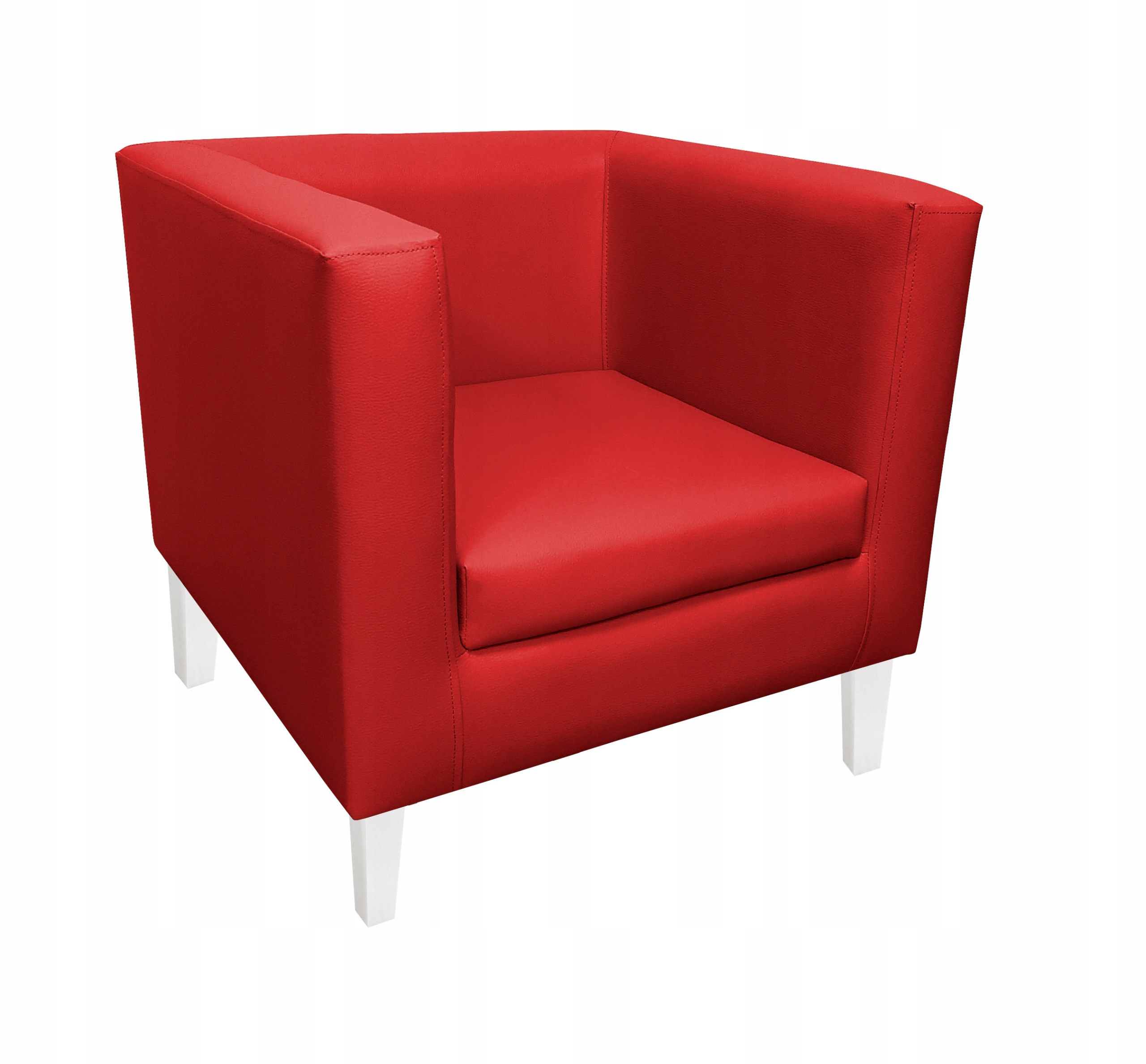 Fotel Monaco nogi białe D15