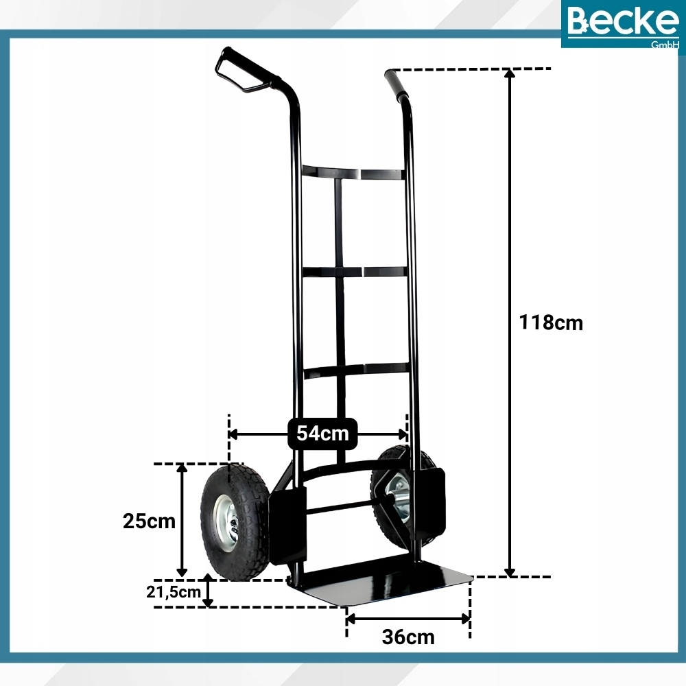 WÓZEK MAGAZYNOWY TRANSPORTOWY METALOWY ZWROTNY DO 250KG WARSZTATOWY HALA Stan opakowania oryginalne