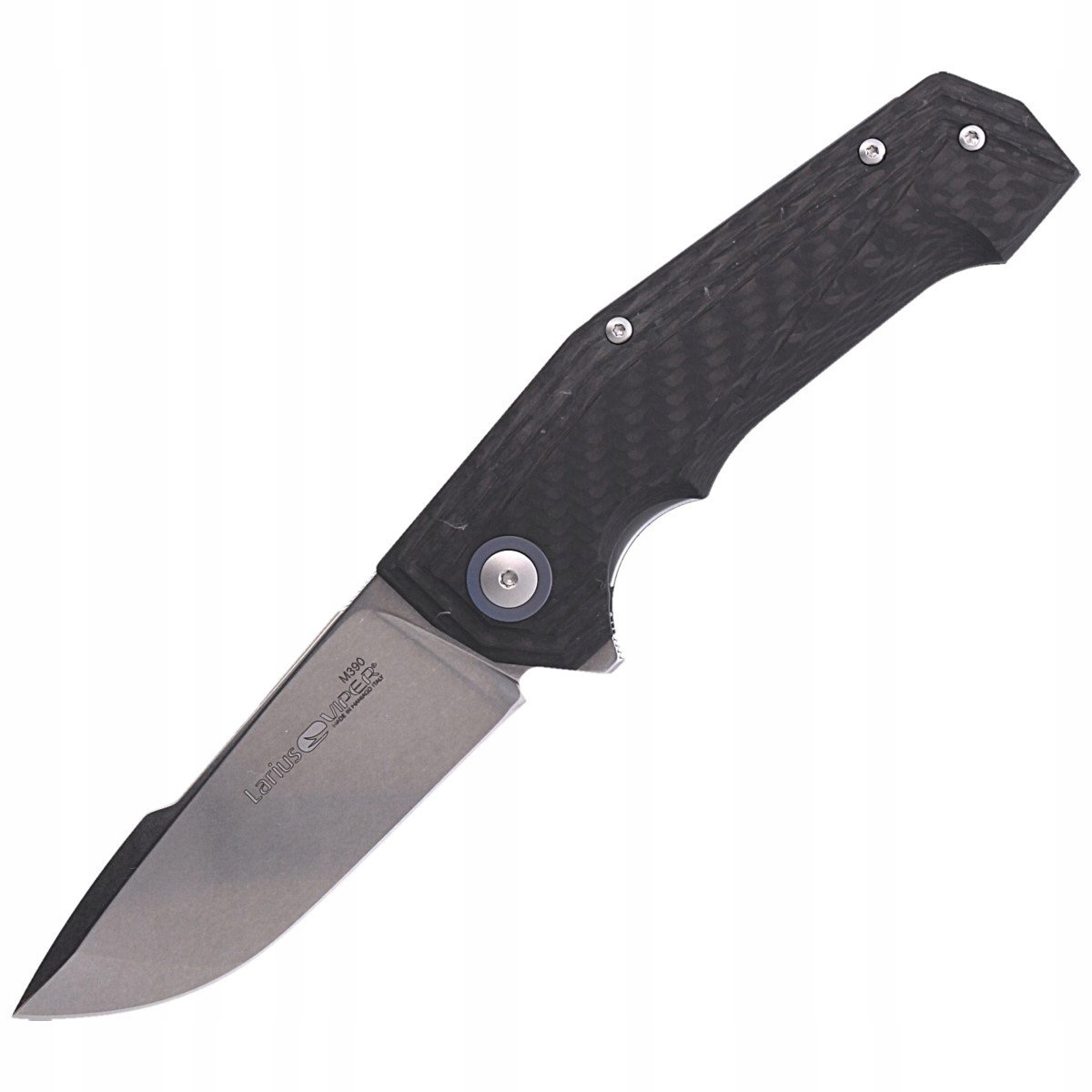 Nůž skládací Viper Larius Carbon Fiber, Stonewashed M390 by (V5960FC)